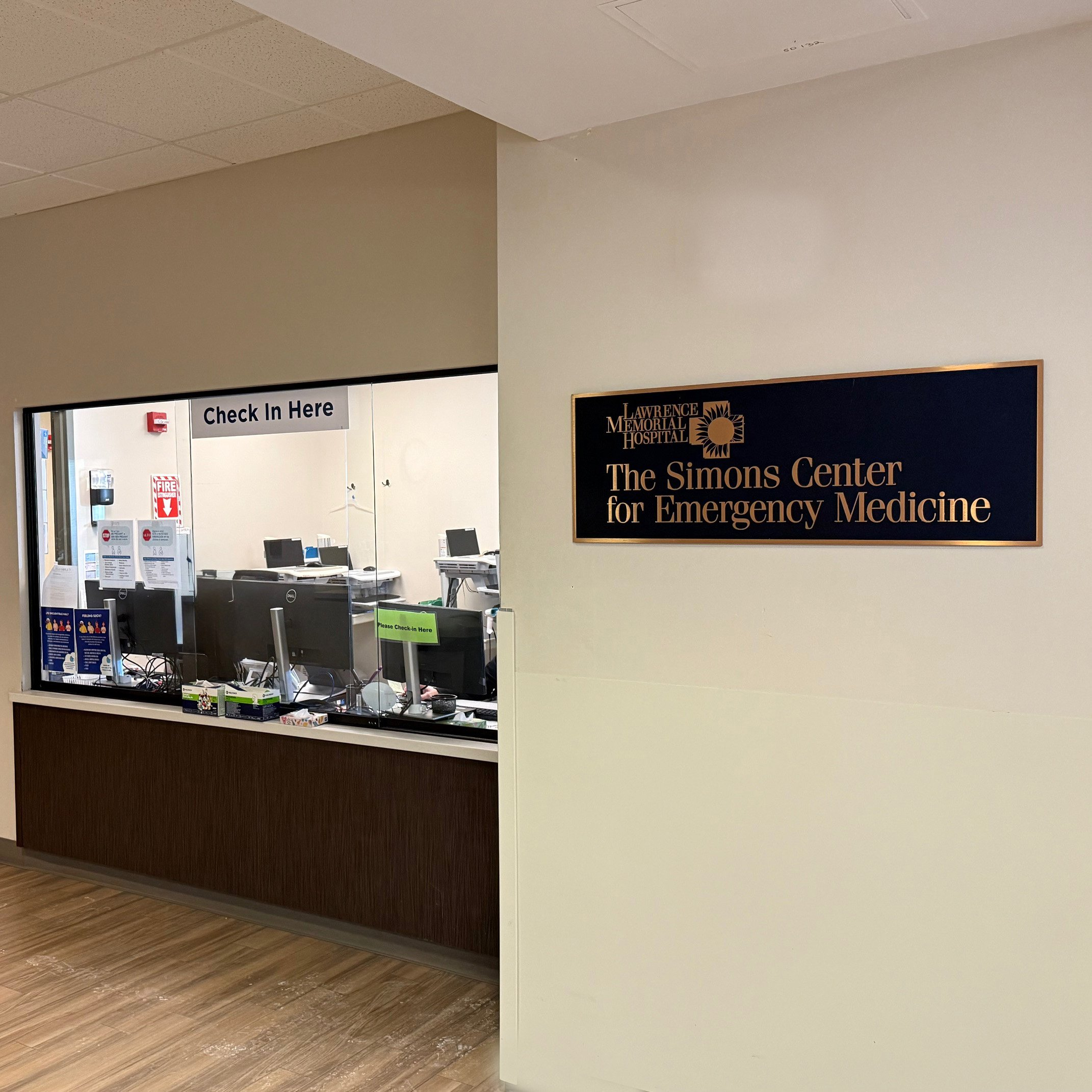 Image of Emergency Department check in
