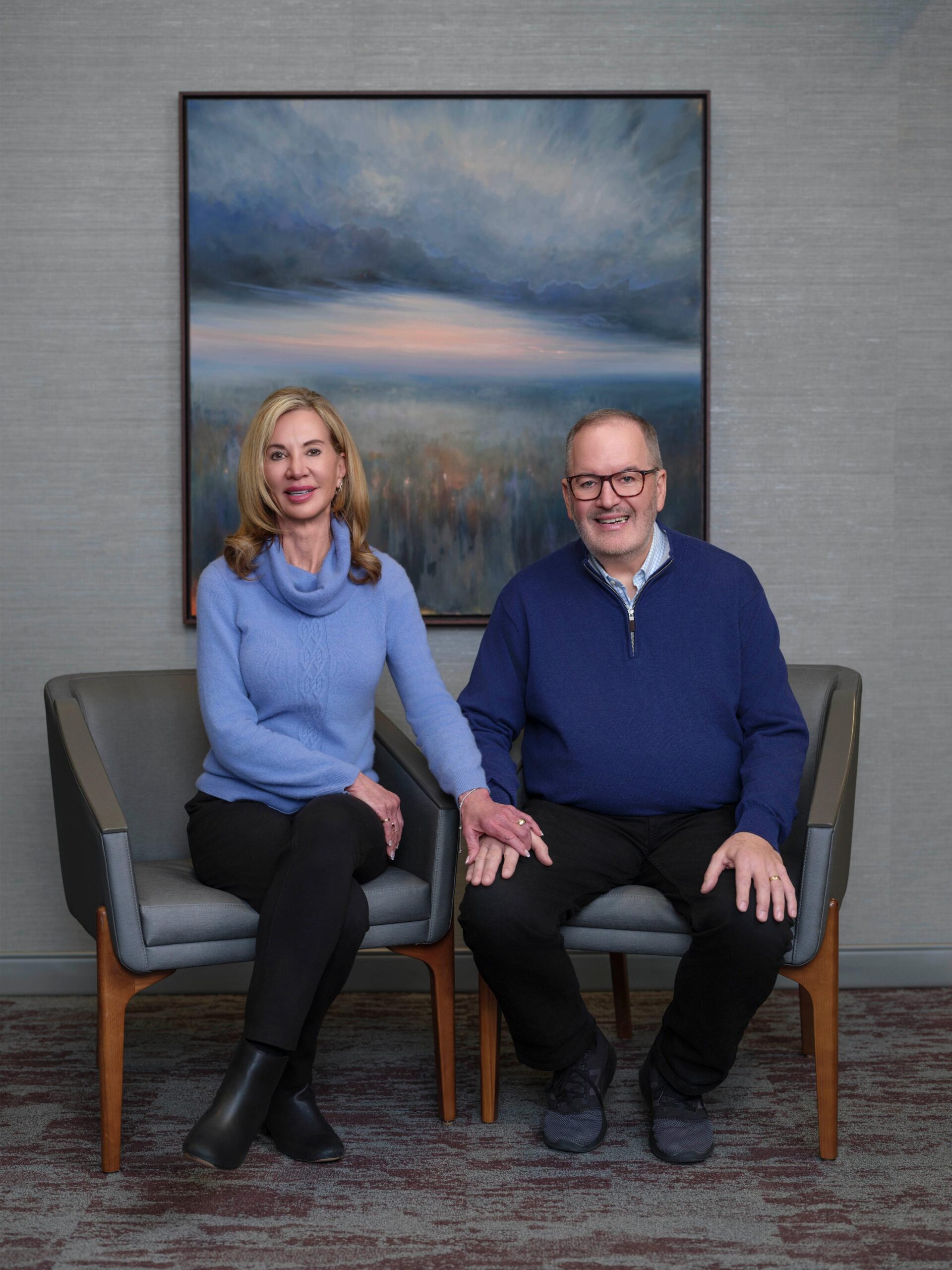 Dr. Mike and Cheri Thompson, photo by Earl Richardson