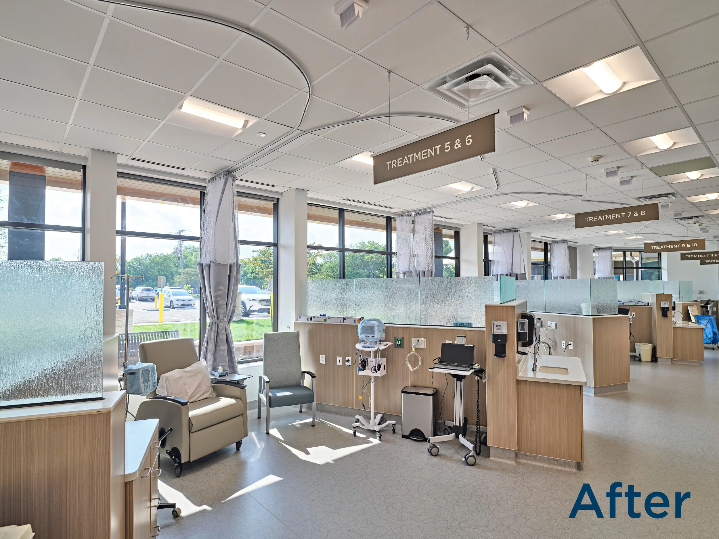 Cancer Center Treatment Bays