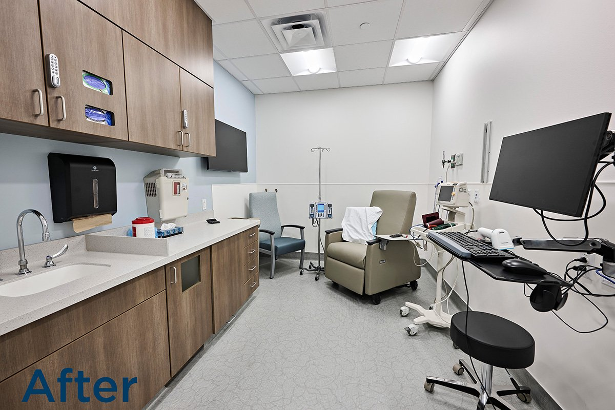 Cancer Center Private Treatment Room
