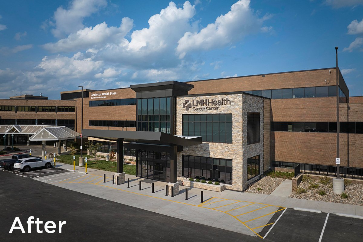 Cancer Center Renovated Exterior