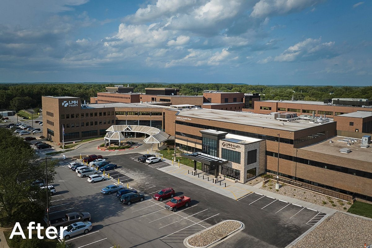 Cancer Center Renovated Exterior