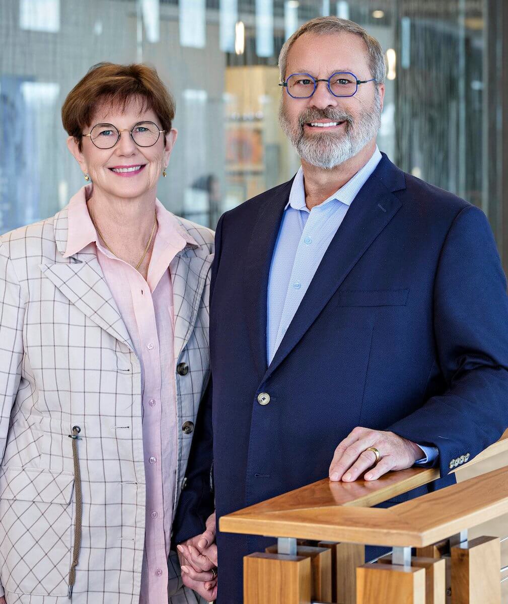 Sam Porritt and Leann Johnson, photo by Earl Richardson